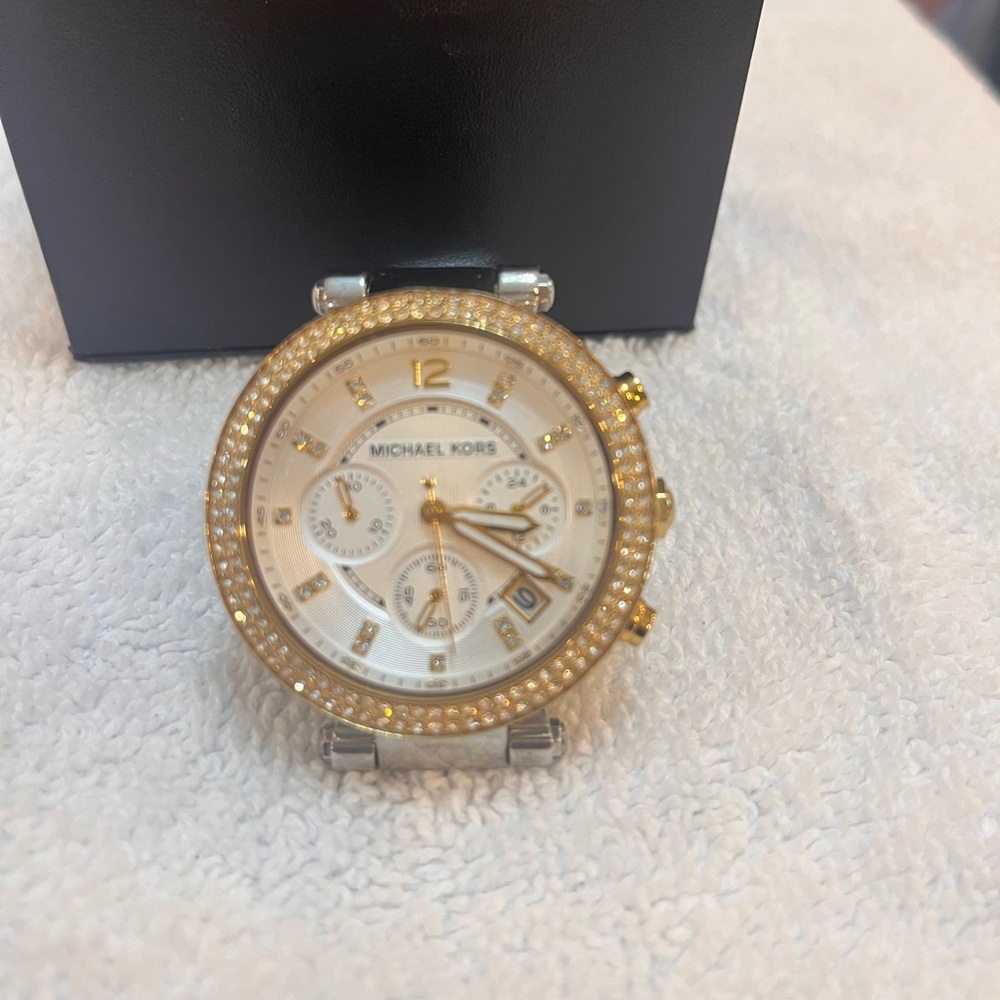 Michael Kors Gold and Silver Women's Watch